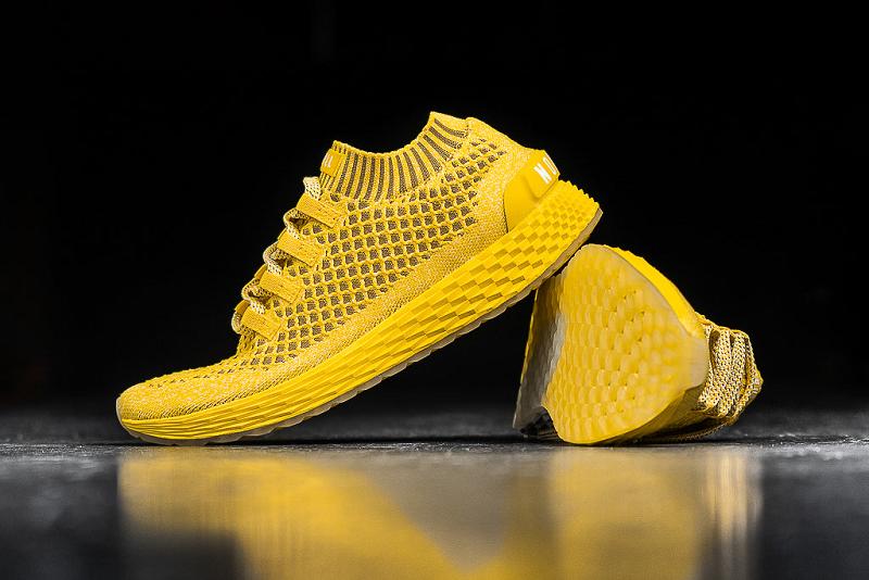 Lemon Nobull Drop Knit Runner Women's Running Shoes | CA N1741W